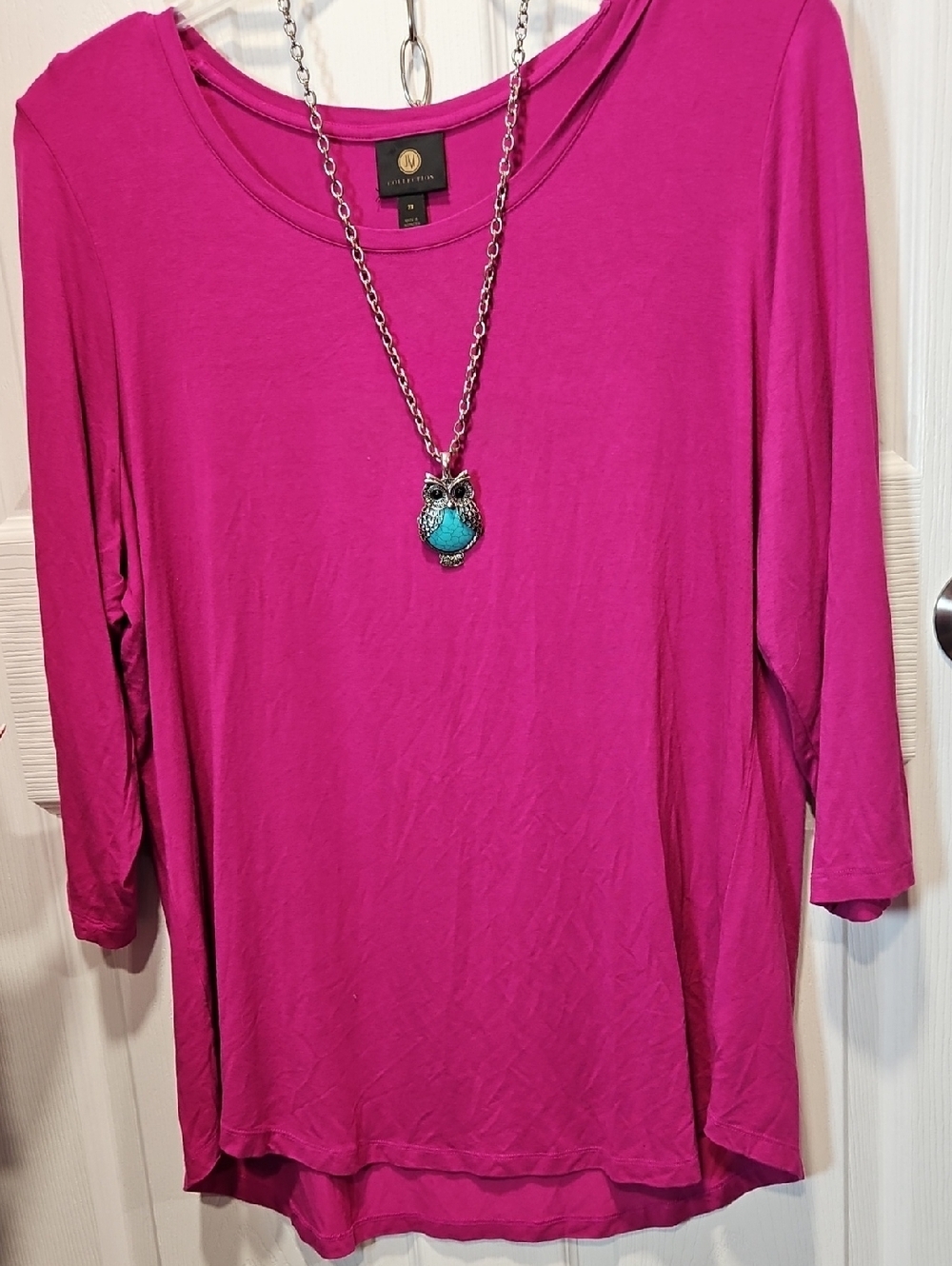 JM Collection Fusha 3/4 Sleeve Tunic